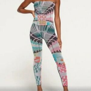 SKIMS Multicolor leggings - Black, Pink, Teal, Blue